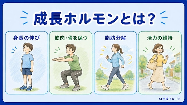 「成長ホルモン」とは?