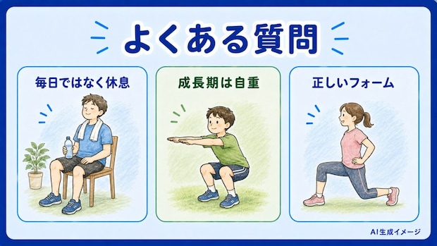 「成長ホルモンと筋トレ」についてよくある質問