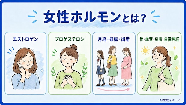 「女性ホルモン」とは?