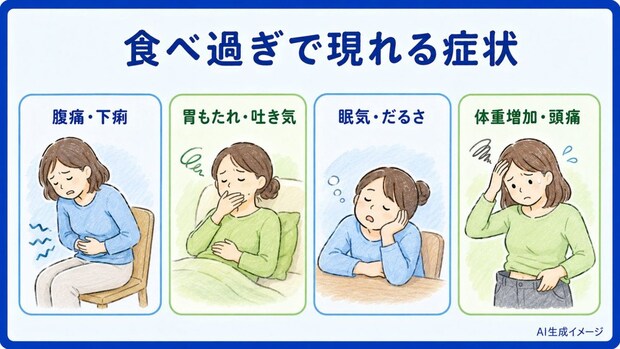 アイスクリームを食べ過ぎると現れる症状