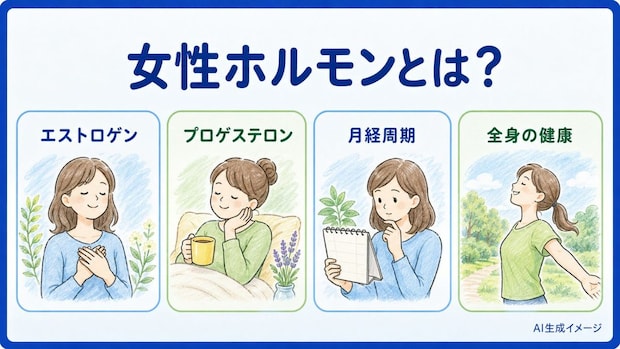 「女性ホルモン」とは？