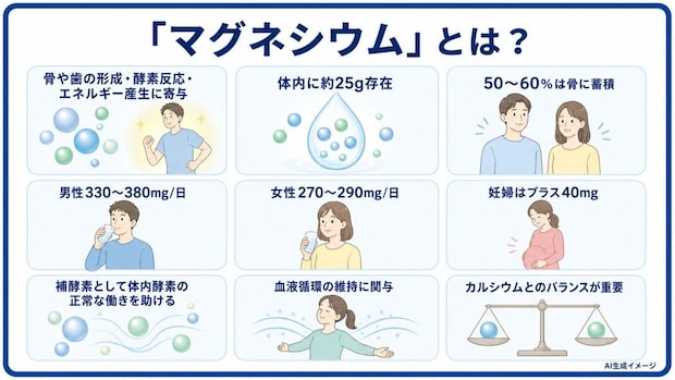 「マグネシウム」とは？