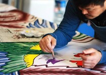 伝統を守りながら、染物をもっと自由にする職人　そめみち染物旗店／御坊市