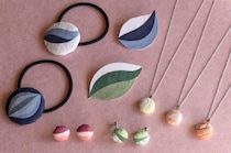 5色の出雲民藝紙で彩るアクセサリーワークショップ