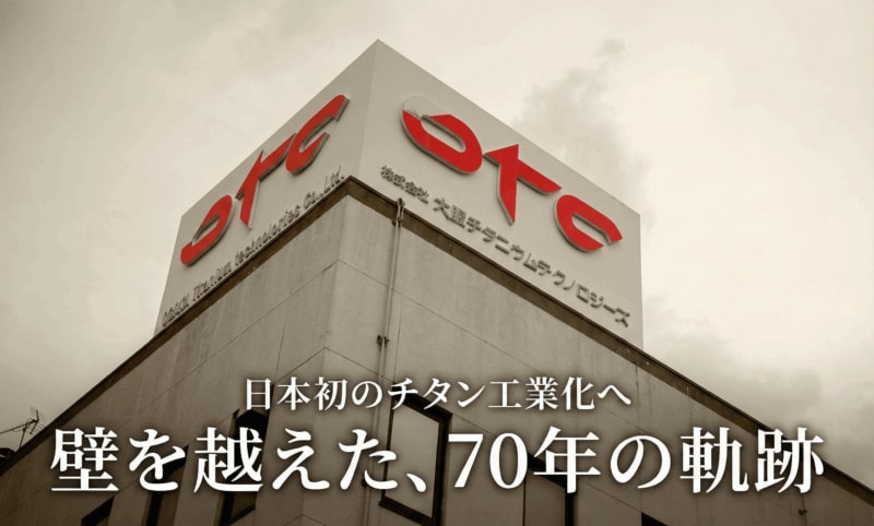 1952年、日本初のチタン工業化へ。資金難と技術の壁を越えた「70年の歴史」を大阪チタニウムテクノロジーズ担当者に聞く