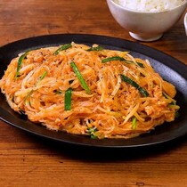 レンジだけでできる！悪魔の豚キムチ春雨