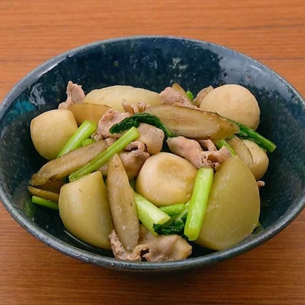 ごはんがすすむ♪豚バラと根菜の甘辛煮