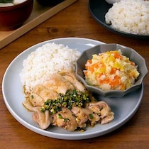 一気に3品！炊飯器でねぎだれチキン献立