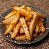 大さじ4の油で作る！やみつきフライドれんこん