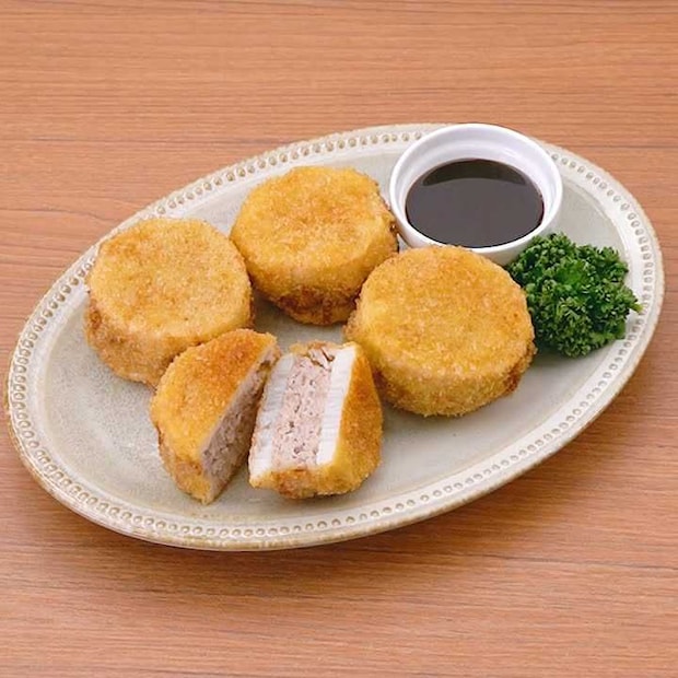 食感が楽しい♪長芋のはさみ揚げ