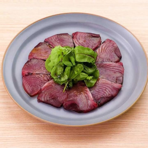 いつものお刺身をアレンジ！カツオのカルパッチョ(中華風味)