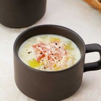 簡単おもてなし！クリスマス献立ホワイトミネストローネ