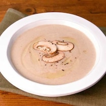 とろみ付けが秘訣！マッシュルームポタージュ