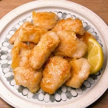 大さじ2の油で作る！鶏むね旨塩からあげ