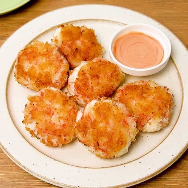 サクふわ食感♪えびなしえびカツ