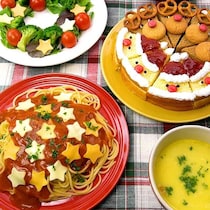 ひと手間加えて華やかに♪簡単クリスマスディナー