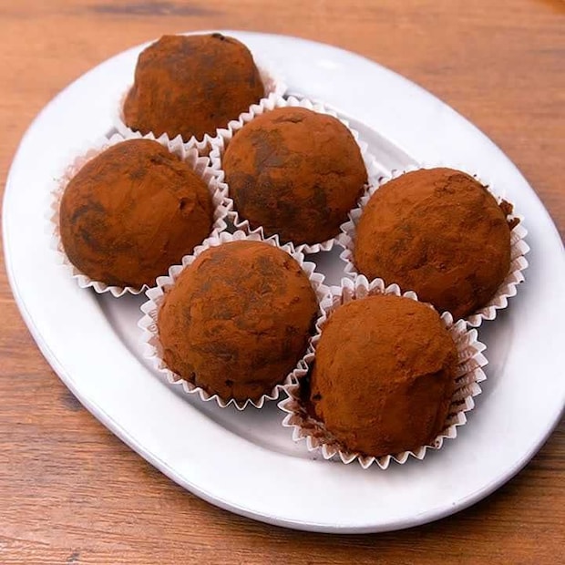 チョコレートは使わないで作る！お手軽トリュフチョコ