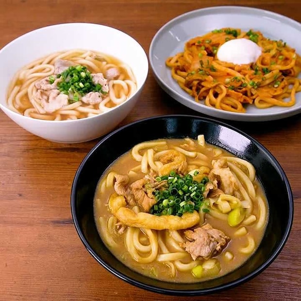レンジで簡単！冷凍ストックうどん3選