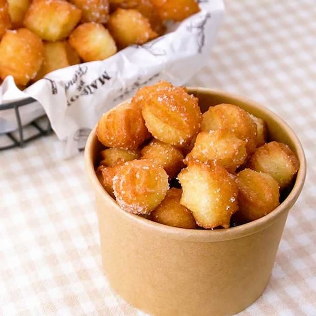 豆腐でもっちり♪コロコロチュロス