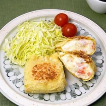 サクとろでおいしい！油あげクリームコロッケ