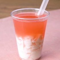 お花見気分♡春色2層ドリンク