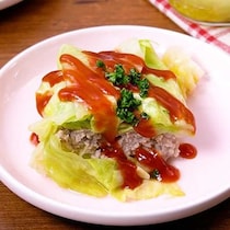 レンジで作る！食べたらロールキャベツ
