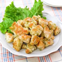 パクパク食べられる♪のり塩ポップチキン