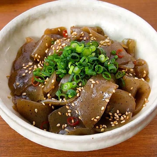 お箸が止まらない！旨辛こんにゃく炒め