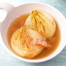 甘くておいしい！焼き新玉スープ