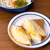 新発想！折りたたみワンハンドピザ