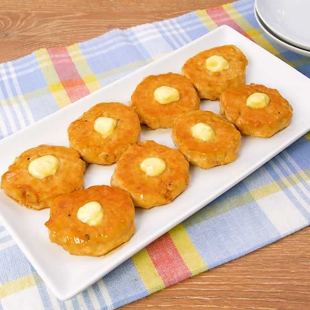 お豆腐でかさ増し！照り焼きマヨつくね