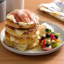 じゅわっと溶ける禁断のベーコンパンケーキ