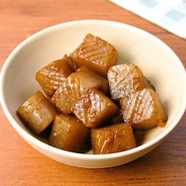 焼肉のたれで作る！コロコロこんにゃく炒め