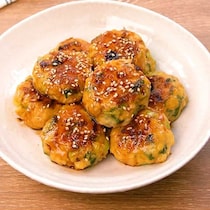 ワンパンで作る！てりてりジューシー大葉つくね