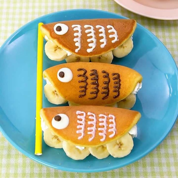 見た目が可愛い！こいのぼりオムレット