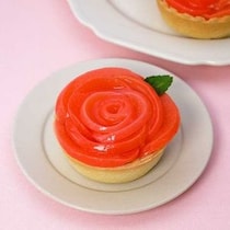 缶詰で作る！桃のミニタルト