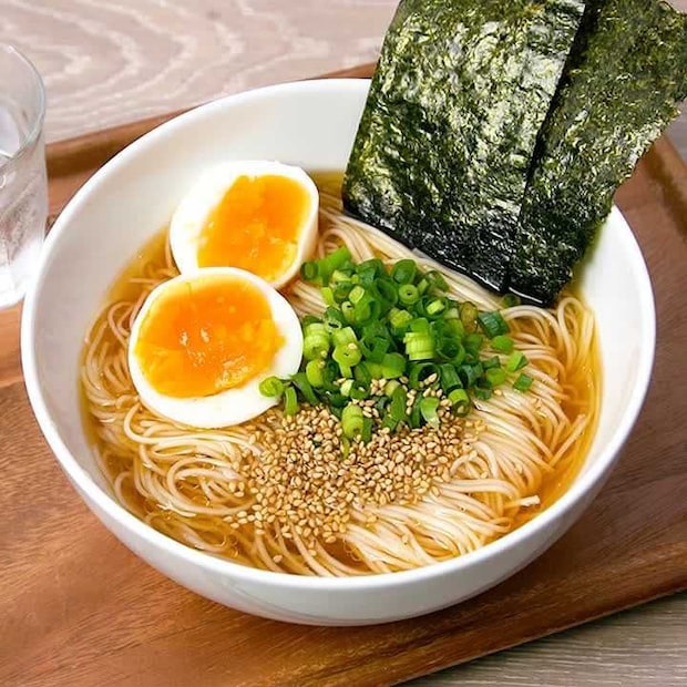アレンジ広がる♪醤油ラーメン風そうめん
