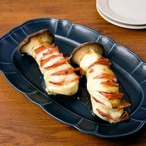 トースターで作る！ハッセルバックエリンギ