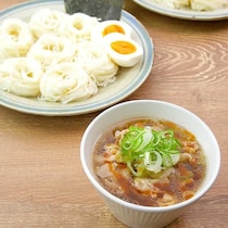 お箸が止まらない！ねぎ豚つけそうめん