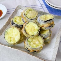 食べ応え抜群！なすとツナの挟み揚げ