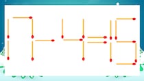 【マッチ棒クイズ】1本だけ動かして正しい式に：17-4=15？