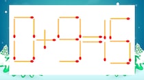 【マッチ棒クイズ】1本だけ動かして正しい式に：0+9=15？