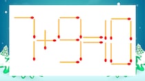 【マッチ棒クイズ】1本だけ動かして正しい式に：7+9=10？