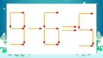 【マッチ棒クイズ】1本だけ動かして正しい式に：9-6=5？