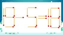 【マッチ棒クイズ】1本だけ動かして正しい式に：19-5=18？