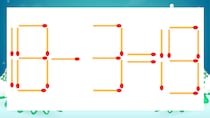 【マッチ棒クイズ】1本だけ動かして正しい式に：18-3=19？