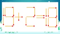 【マッチ棒クイズ】1本だけ動かして正しい式に：19+2=18？