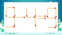 【マッチ棒クイズ】1本だけ動かして正しい式に：9-4=9？