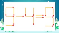 【マッチ棒クイズ】1本だけ動かして正しい式に：9-4=9？
