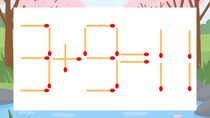 【マッチ棒クイズ】1本だけ動かして正しい式に：3+9=11？